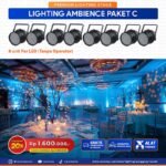 Sewa Lighting Panggung Murah Paket Ambience C - Rental Lighting Stage Panggung Murah di Jakarta Bogor Depok Tangerang Bekasi