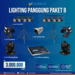 Sewa Lighting Panggung Murah Paket B - Rental Lighting Stage Panggung Murah di Jakarta Bogor Depok Tangerang Bekasi