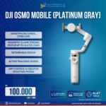 Vendor Sewa DJI Osmo Mobile Platinum Gray Murah Jakarta - Vendor Rental Multimedia Murah Terbaik di Jakarta - Naremax Rental Multimedia